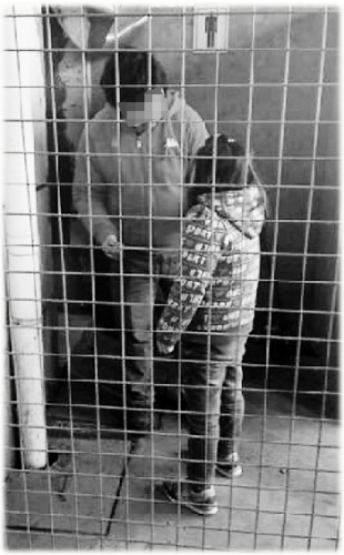 男子因女儿不听话从公厕掏粪便强塞其口中(图