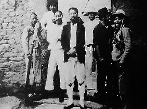 土匪与被劫持的外国人质 土匪与被劫持的外国人质