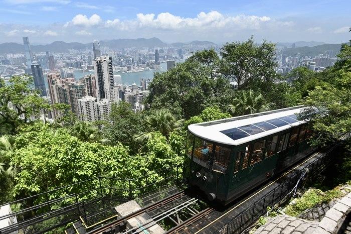 香港山顶缆车升级启航