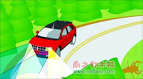 安全行车经验分享 夜间驾驶巧辨路况_用车-大