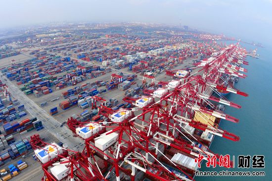 青岛港图片集锦