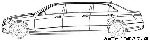 新一代奔驰E级加长版首张路试谍照曝光 汽车之家 新一代奔驰E级加长版首张路试谍照曝光 汽车之家