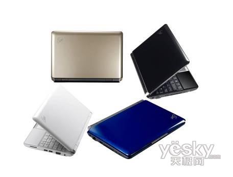 EeePC 1000HE:N280处理器9.5小时电力双绝