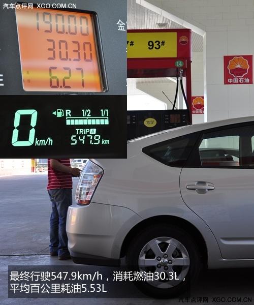 油耗仅5.5L 全面测试一汽丰田普锐斯