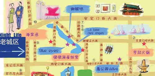 北京三伏天刷夜地图