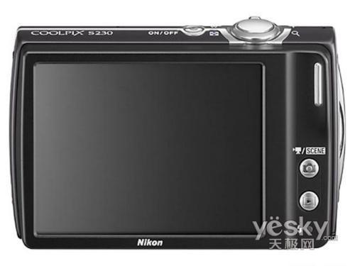 时尚触屏卡片 尼康S230超值低价仅售1550元