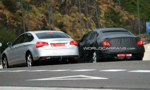 明年海外首发 标致408路试谍照首次曝光 汽车之家 明年海外首发 标致408路试谍照首次曝光 汽车之家