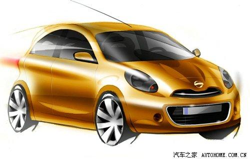 将投放国产!日产新车Micra设计图曝光 汽车之家 将投放国产!日产新车Micra设计图曝光 汽车之家