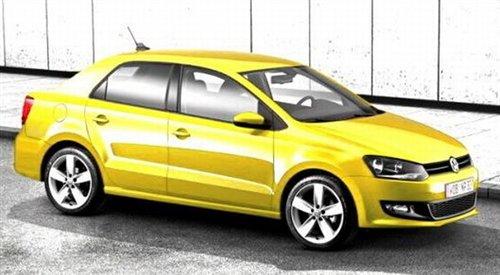 国产的样版 大众新POLO三厢版首次曝光 汽车之家 国产的样版 大众新POLO三厢版首次曝光 汽车之家