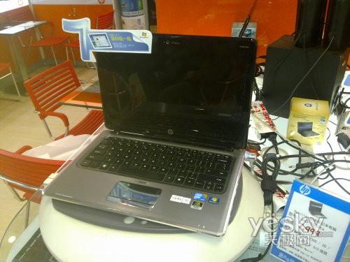 预装Win7!13寸惠普dm3轻薄本6500元