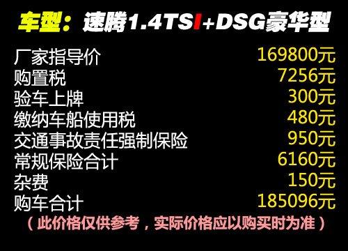 油耗/性能都不错!测试速腾1.4TSI+DSG 汽车之家 油耗/性能都不错!测试速腾1.4TSI+DSG 汽车之家