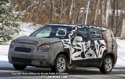 2012年在美上市 雪佛兰Orlando路试谍照