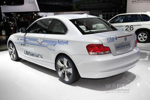 宝马Concept ActiveE亮相北美国际车展