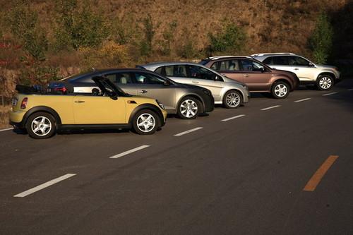 五福临门 试驾五款30万级别不同车型