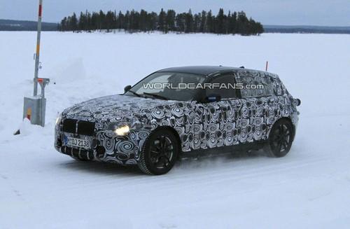 或引入xDrive 宝马1系冬季测试照曝光