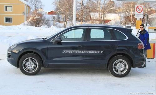 下周即将发布 保时捷新卡宴柴油版谍照