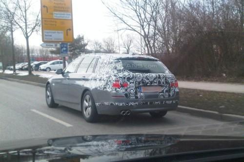 于4月10日发布 全新宝马5系旅行版再曝