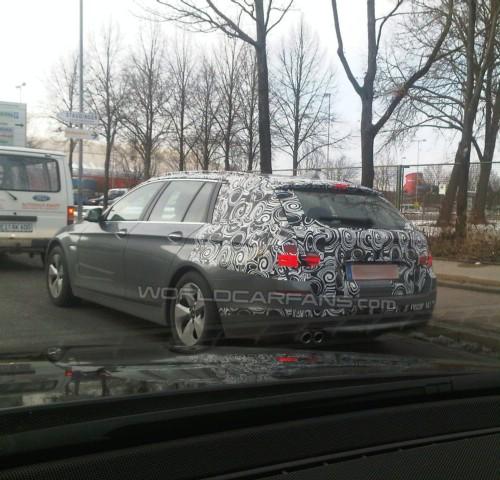 于4月10日发布 全新宝马5系旅行版再曝