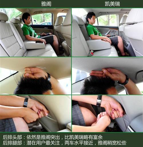 中型车销量王PK 2010款雅阁对比凯美瑞
