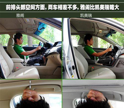 中型车销量王PK 2010款雅阁对比凯美瑞