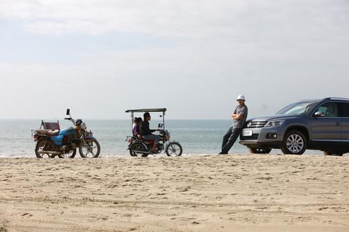 全新家族脸谱 试驾上海大众国产途冠