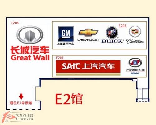 北京车展E1-E5重点车