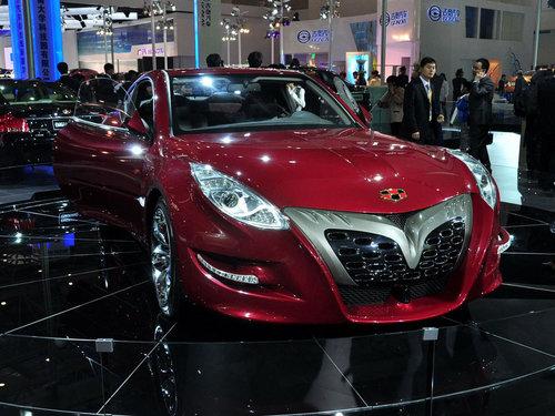 吉利虎头超跑 帝豪GT跑车亮相北京车展