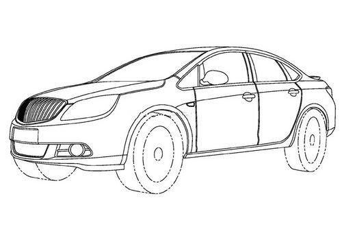 国内即将上市 别克英朗三厢线图曝光!