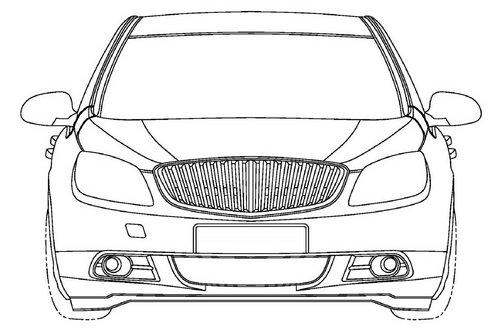 国内即将上市 别克英朗三厢线图曝光!