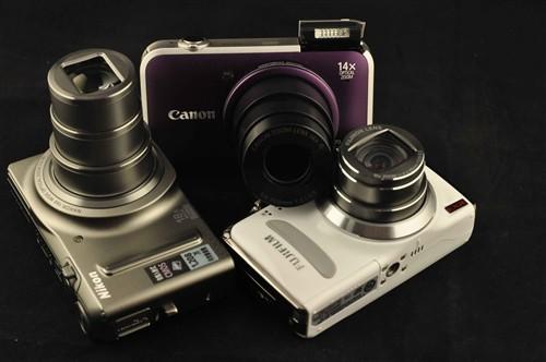 富士F505\/尼康S9100\/佳能SX220 便携长焦大