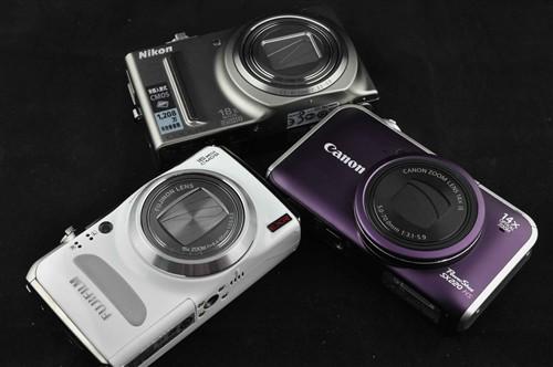 富士F505\/尼康S9100\/佳能SX220 便携长焦大