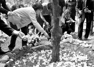 梁启超之孙梁从诫在北京树葬 仪式简单简短(图