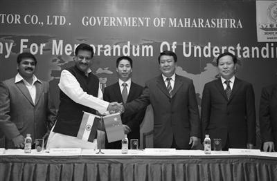 福田汽车在印签署投资意向书 5+3+1 战略启动