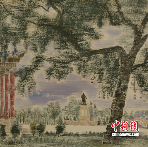 ����ɽ�㼣д���ͻ���Ʒչ�ڱ�����Ļ����ͼ����2��