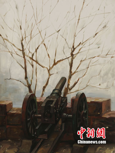 ����ɽ�㼣д���ͻ���Ʒչ�ڱ�����Ļ����ͼ����6��