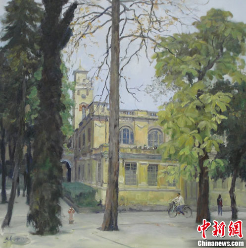 ����ɽ�㼣д���ͻ���Ʒչ�ڱ�����Ļ����ͼ����10��