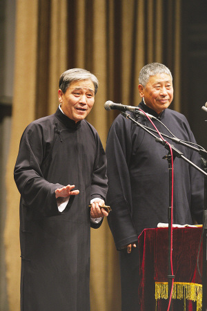 马志明:马氏相声的特点是节奏、包袱都很慢