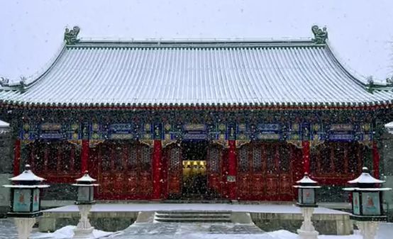 恭王府的雪