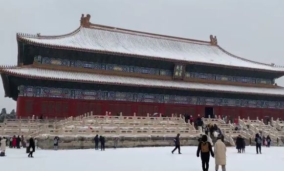 雪中太庙