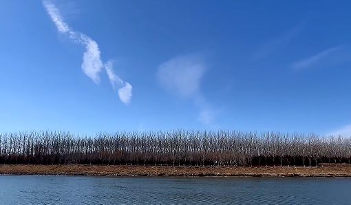 北京，温榆河畔