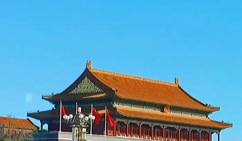 壮观的北京天安门