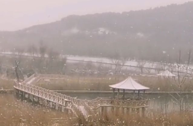 来感受帝都雪景