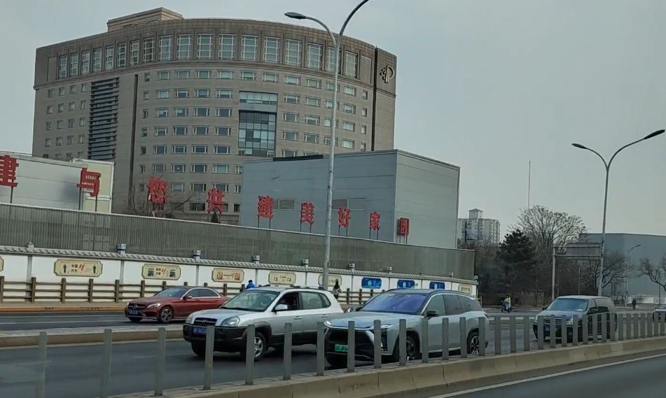 北京北三环道路畅通