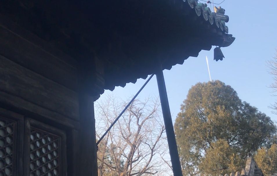 大觉寺乾隆皇帝御笔无去来处