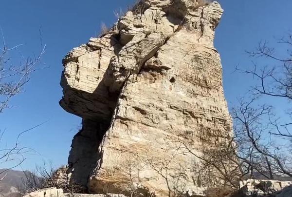 北京房山乱石山的奇妙风景