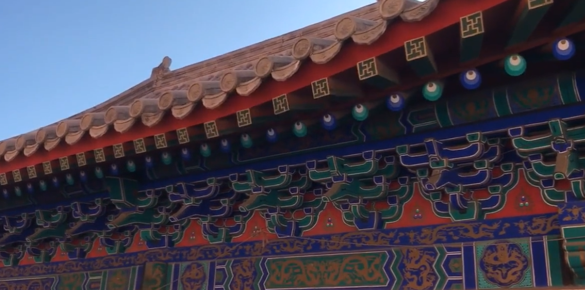 藏在磁器口一个小胡同里的寺庙