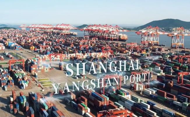 Shanghai Yangshan Port continues to set new world records