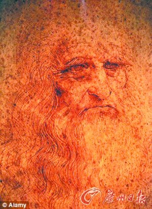 达芬奇名画《最后的晚餐》中两门徒或是其自画像