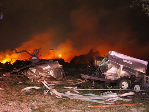 背景:美国近几年造成人员伤亡的工厂爆炸事件