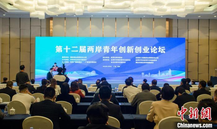 11月9日，第十二届两岸青年创新创业论坛在广西北海举行。　翟李强 摄